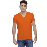 T-shirt col V couture dos apparente manches courtes en modal BEN