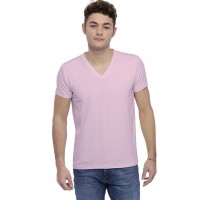 T-shirt col V couture dos apparente manches courtes en modal BEN
