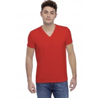 T-shirt col V couture dos apparente manches courtes en modal BEN
