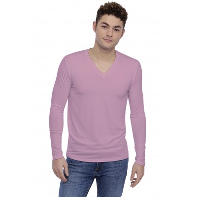 T-shirt col V découpe dans le dos manches longues en modal BEN