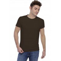 T-shirt col rond bande rapportée manches courtes en modal BENJI