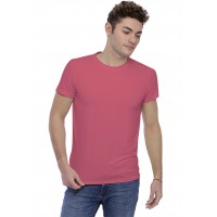 T-shirt col rond bande rapportée manches courtes en modal BENJI