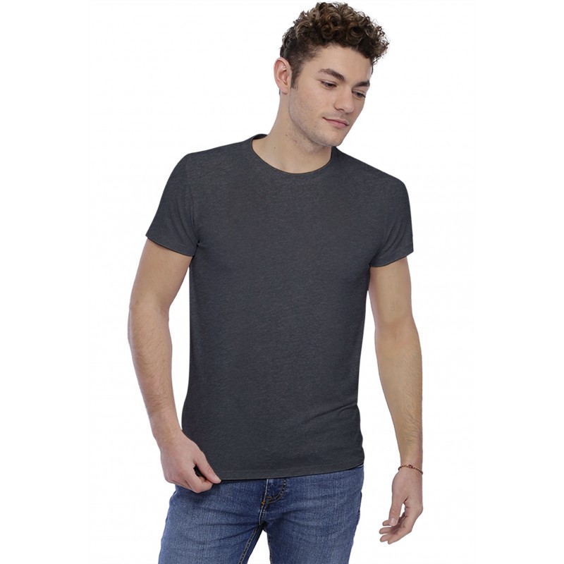 T-shirt col rond bande rapportée manches courtes en modal BENJI T-shirt col rond bande rapportée manches courtes en modal BENJI