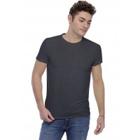T-shirt col rond bande rapportée manches courtes en modal BENJI