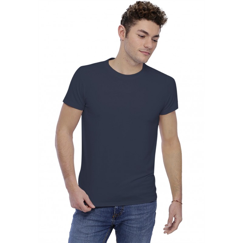 T-shirt col rond bande rapportée manches courtes en modal BENJI T-shirt col rond bande rapportée manches courtes en modal BENJI