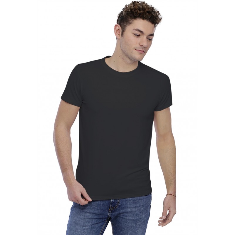 T-shirt col rond bande rapportée manches courtes en modal BENJI T-shirt col rond bande rapportée manches courtes en modal BENJI