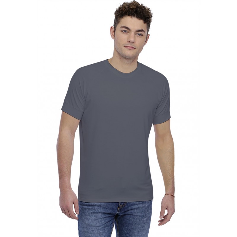 T-shirt col rond manches courtes raglan en modal DANY T-shirt col rond manches courtes raglan en modal DANY