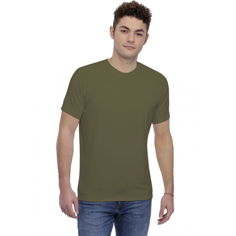 T-shirt col rond manches courtes raglan en modal DANY T-shirt col rond manches courtes raglan en modal DANY