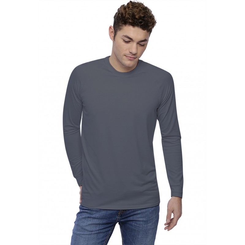 T-shirt col rond manches longues raglan en modal DANY T-shirt col rond manches longues raglan en modal DANY