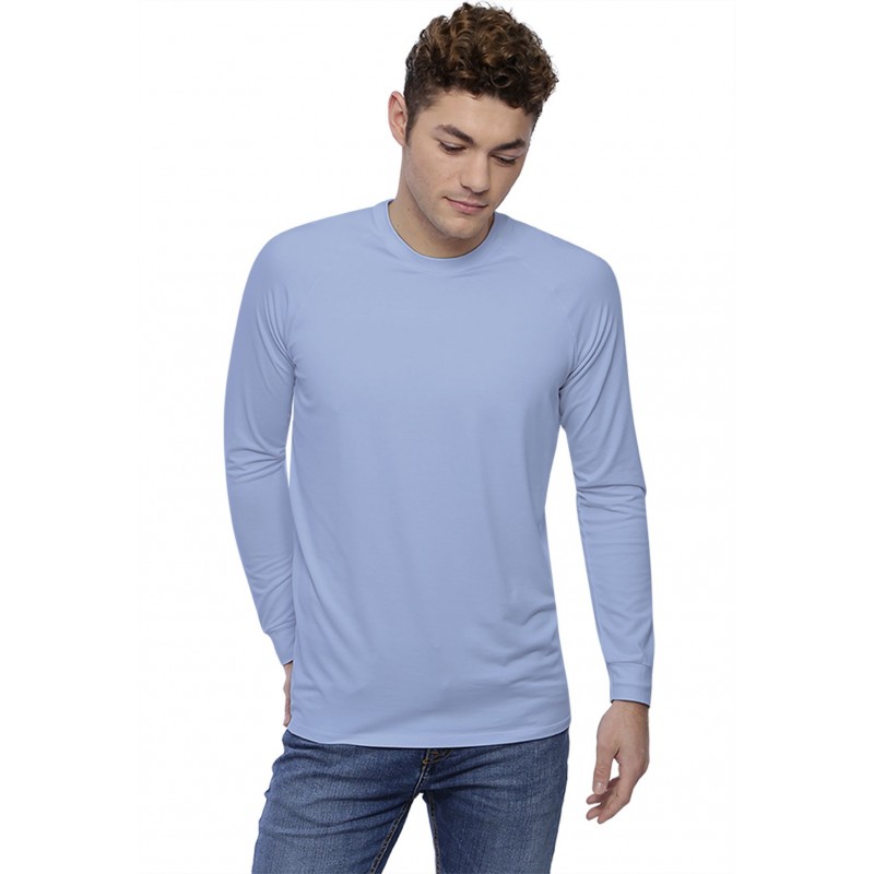 T-shirt col rond manches longues raglan en modal DANY T-shirt col rond manches longues raglan en modal DANY