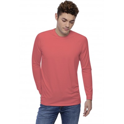 T-shirt col rond manches longues raglan en modal DANY