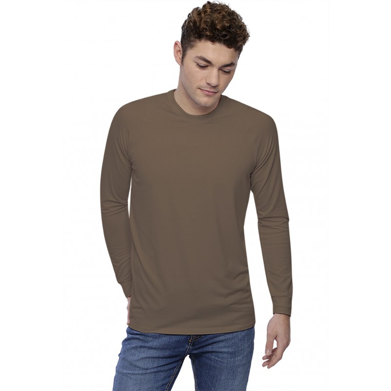 T-shirt col rond manches longues raglan en modal DANY T-shirt col rond manches longues raglan en modal DANY