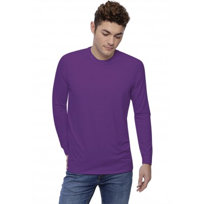 T-shirt col rond manches longues raglan en modal DANY
