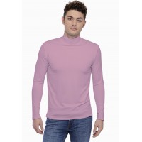 T-shirt col montant manches longues en modal RAPHAEL