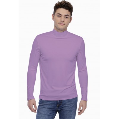 T-shirt col montant manches longues en modal RAPHAEL