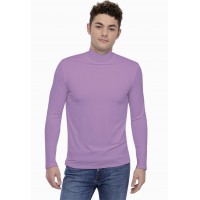 T-shirt col montant manches longues en modal RAPHAEL