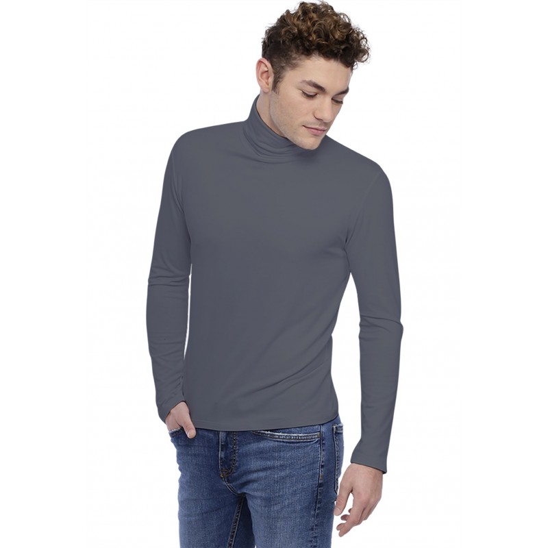 T-shirt col roulé manches longues en modal PHILIPPE T-shirt col roulé manches longues en modal PHILIPPE