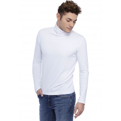 T-shirt col roulé manches longues en modal PHILIPPE