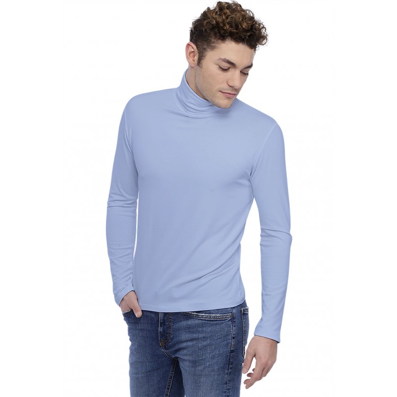 T-shirt col roulé manches longues en modal PHILIPPE T-shirt col roulé manches longues en modal PHILIPPE