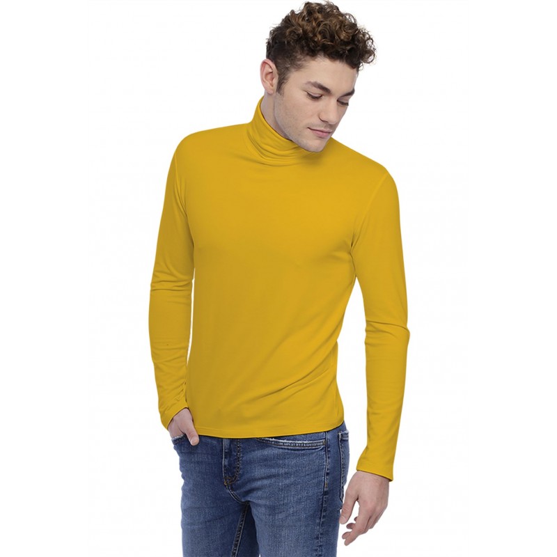 T-shirt col roulé manches longues en modal PHILIPPE T-shirt col roulé manches longues en modal PHILIPPE