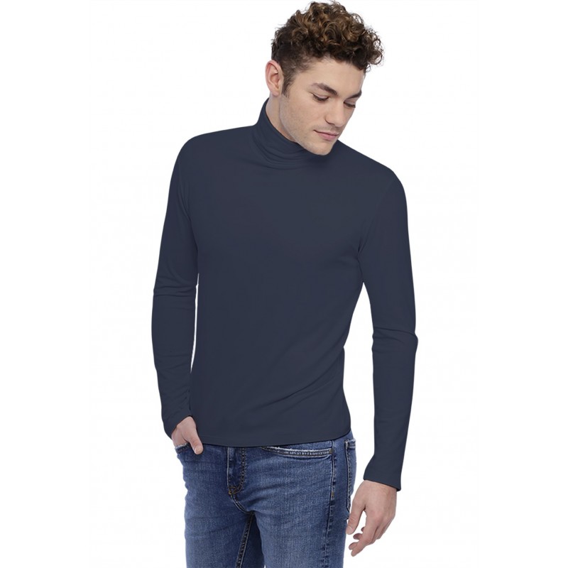T-shirt col roulé manches longues en modal PHILIPPE T-shirt col roulé manches longues en modal PHILIPPE
