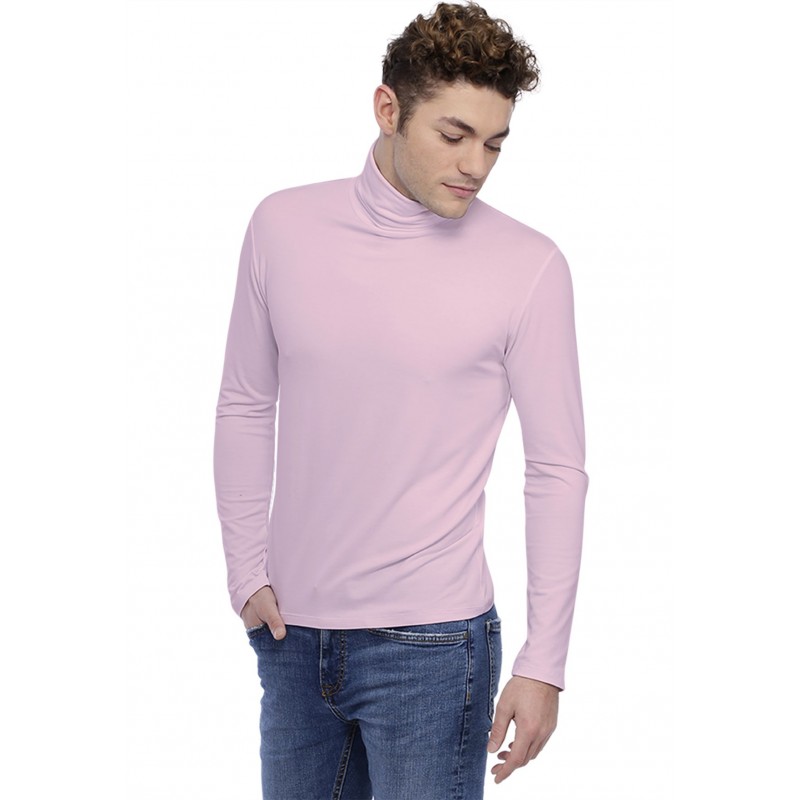 T-shirt col roulé manches longues en modal PHILIPPE T-shirt col roulé manches longues en modal PHILIPPE