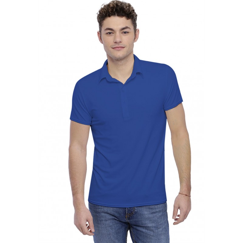 Tee-shirt col polo boutonné manches courtes en modal JOSH Tee-shirt col polo boutonné manches courtes en modal JOSH
