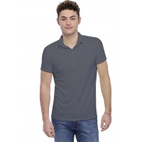 Tee-shirt col polo boutonné manches courtes en modal JOSH