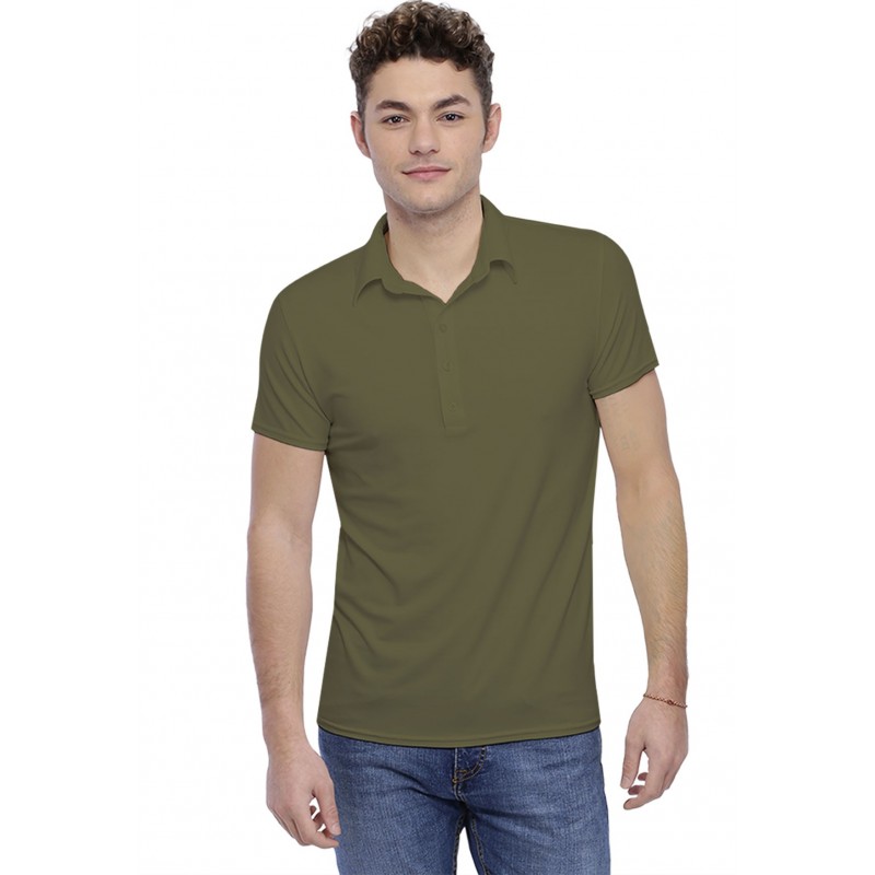 Tee-shirt col polo boutonné manches courtes en modal JOSH Tee-shirt col polo boutonné manches courtes en modal JOSH