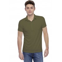 Tee-shirt col polo boutonné manches courtes en modal JOSH