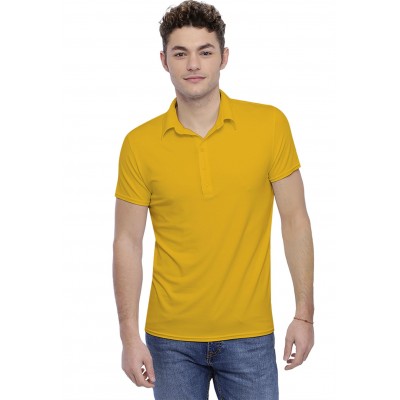 Tee-shirt col polo boutonné manches courtes en modal JOSH