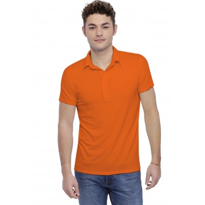 Tee-shirt col polo boutonné manches courtes en modal JOSH