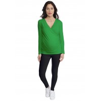 T-shirt cache-coeur de grossesse en modal IRIS