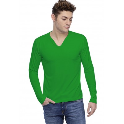 T-shirt col V boutonné manches longues en modal LIAM