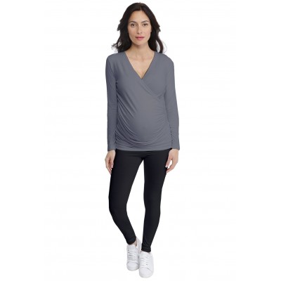 T-shirt cache-coeur de grossesse en modal IRIS