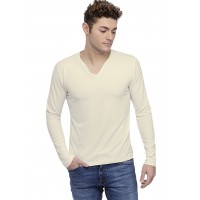 T-shirt col V boutonné manches longues en modal LIAM