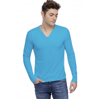 T-shirt col V boutonné manches longues en modal LIAM