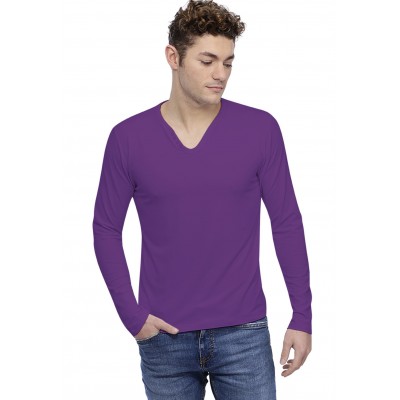 T-shirt col V boutonné manches longues en modal LIAM