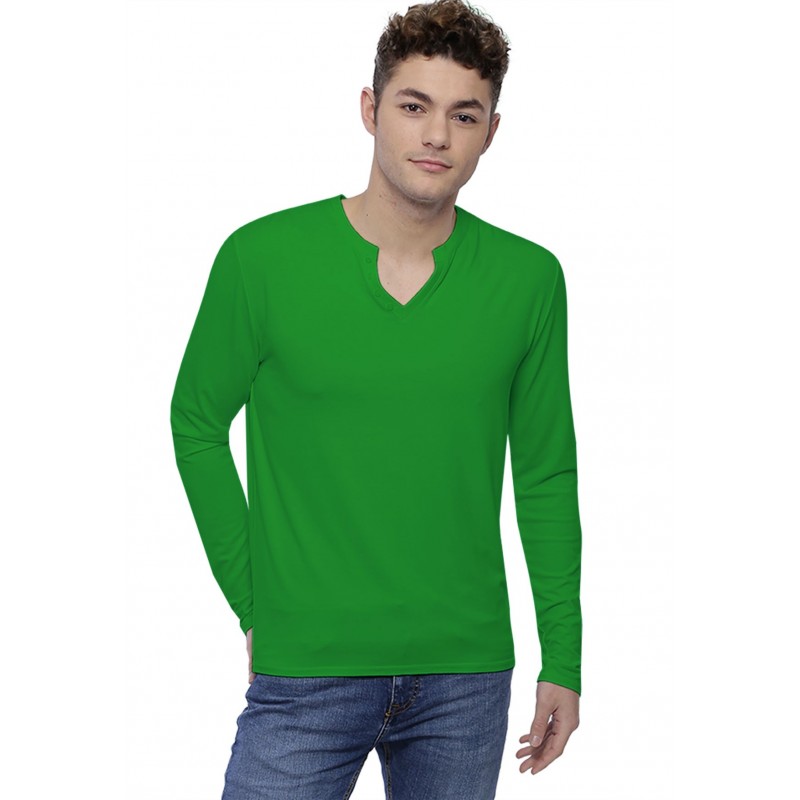 T-shirt col tunisien boutonné manches longues en modal PAUL T-shirt col tunisien boutonné manches longues en modal PAUL