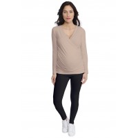T-shirt cache-coeur de grossesse en modal IRIS
