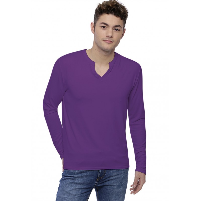 T-shirt col tunisien boutonné manches longues en modal PAUL T-shirt col tunisien boutonné manches longues en modal PAUL