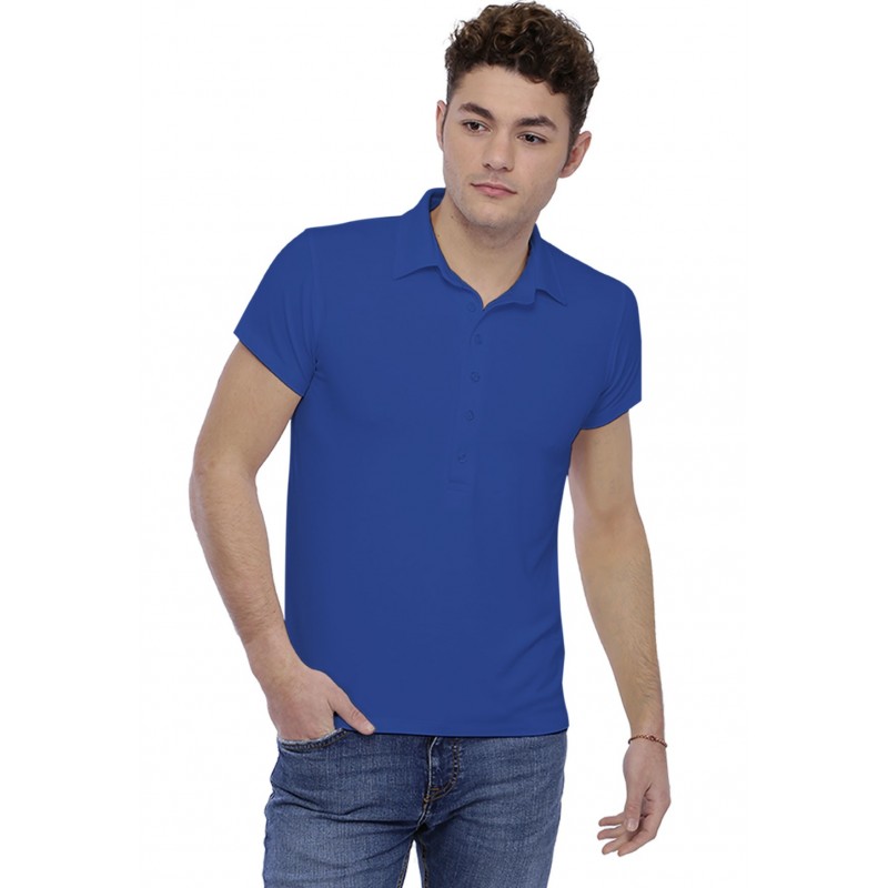 T-shirt col polo couture dos apparente manches courtes en modal RUBEN T-shirt col polo couture dos apparente manches courtes en modal RUBEN