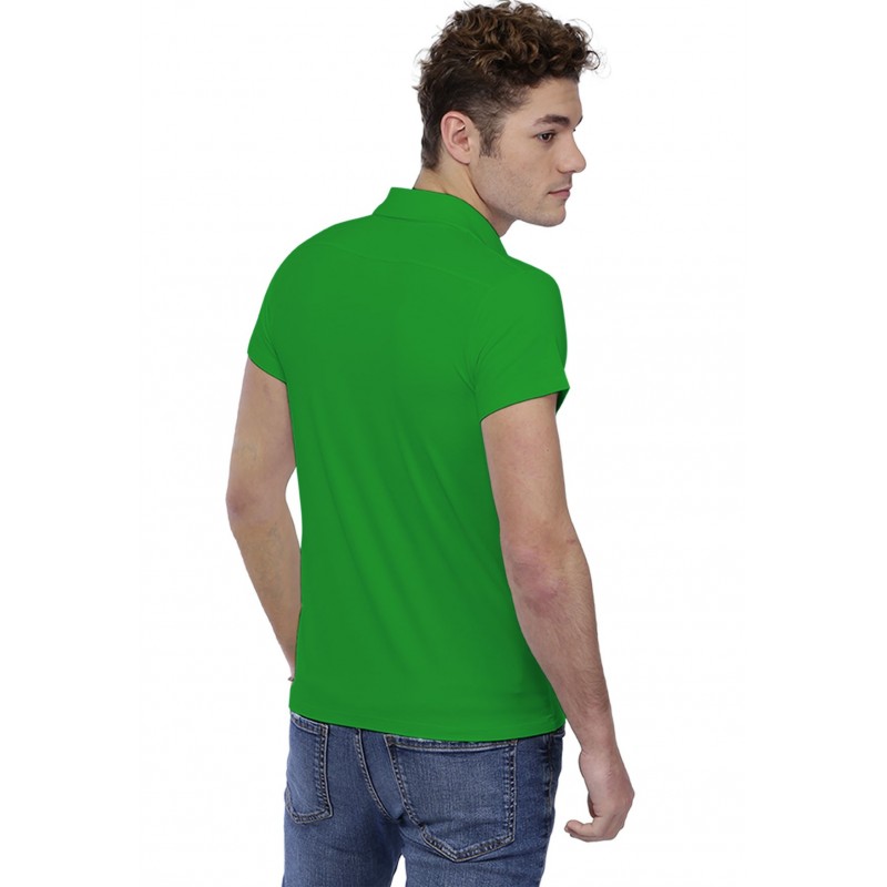 T-shirt col polo couture dos apparente manches courtes en modal RUBEN T-shirt col polo couture dos apparente manches courtes en modal RUBEN