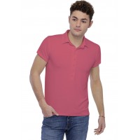 T-shirt col polo couture dos apparente manches courtes en modal RUBEN