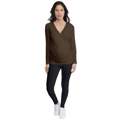 T-shirt cache-coeur de grossesse en modal IRIS