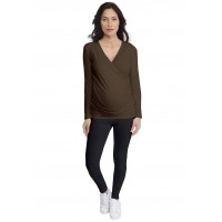 T-shirt cache-coeur de grossesse en modal IRIS