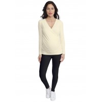T-shirt cache-coeur de grossesse en modal IRIS