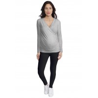 T-shirt cache-coeur de grossesse en modal IRIS