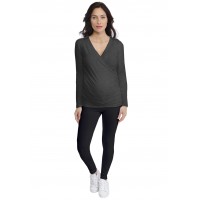 T-shirt cache-coeur de grossesse en modal IRIS