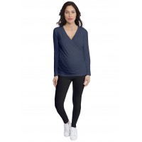 T-shirt cache-coeur de grossesse en modal IRIS